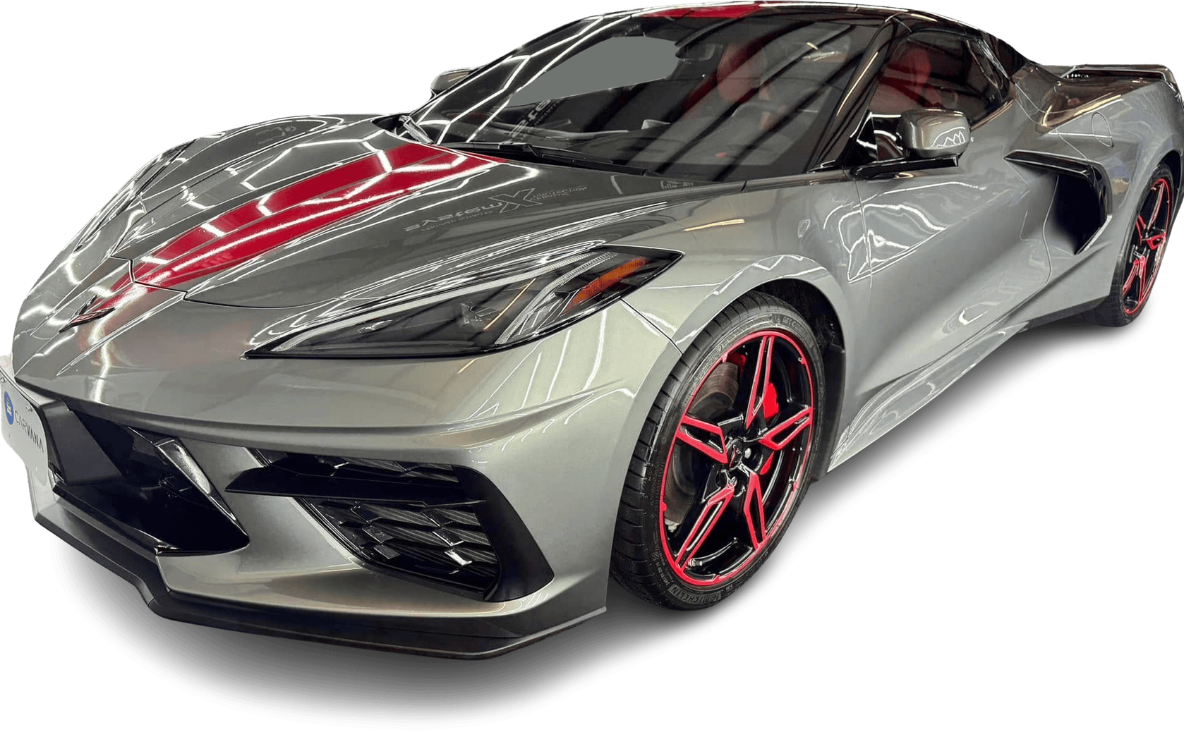 Red car